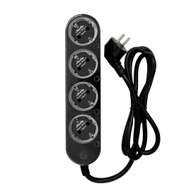 Multiprise Shelly 4 Gen4 Noire